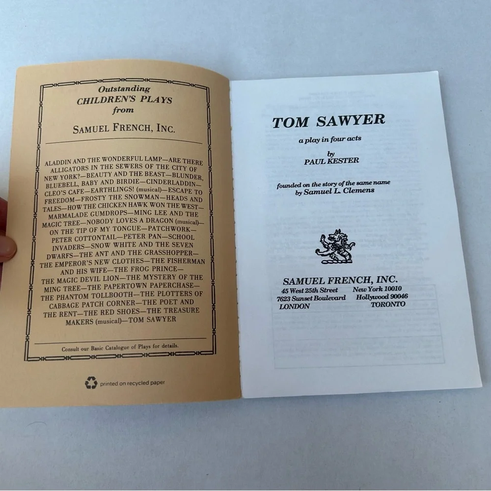 N/A tom sawyer