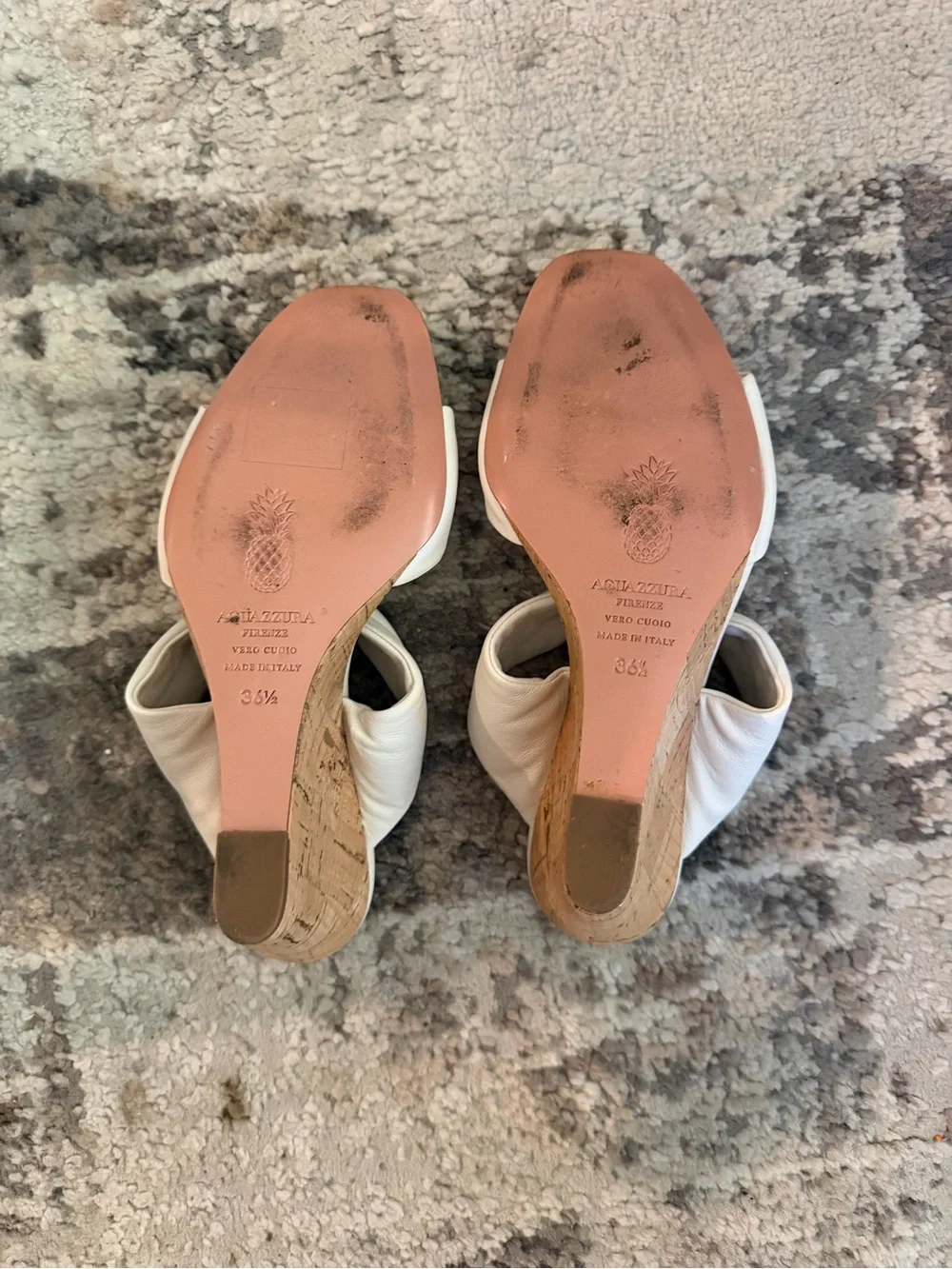 Aquazzura leather lambskin