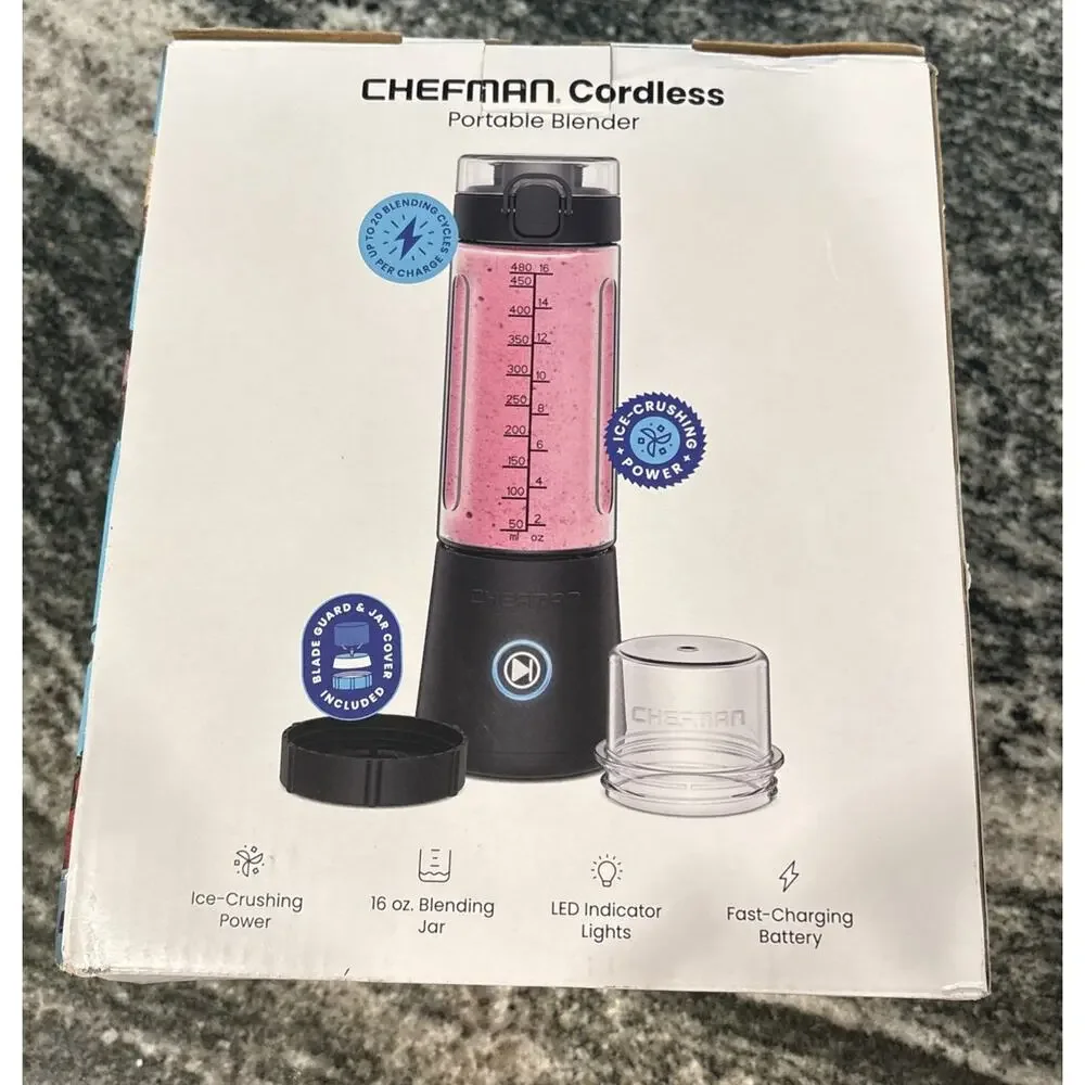 Chefman cordless portable