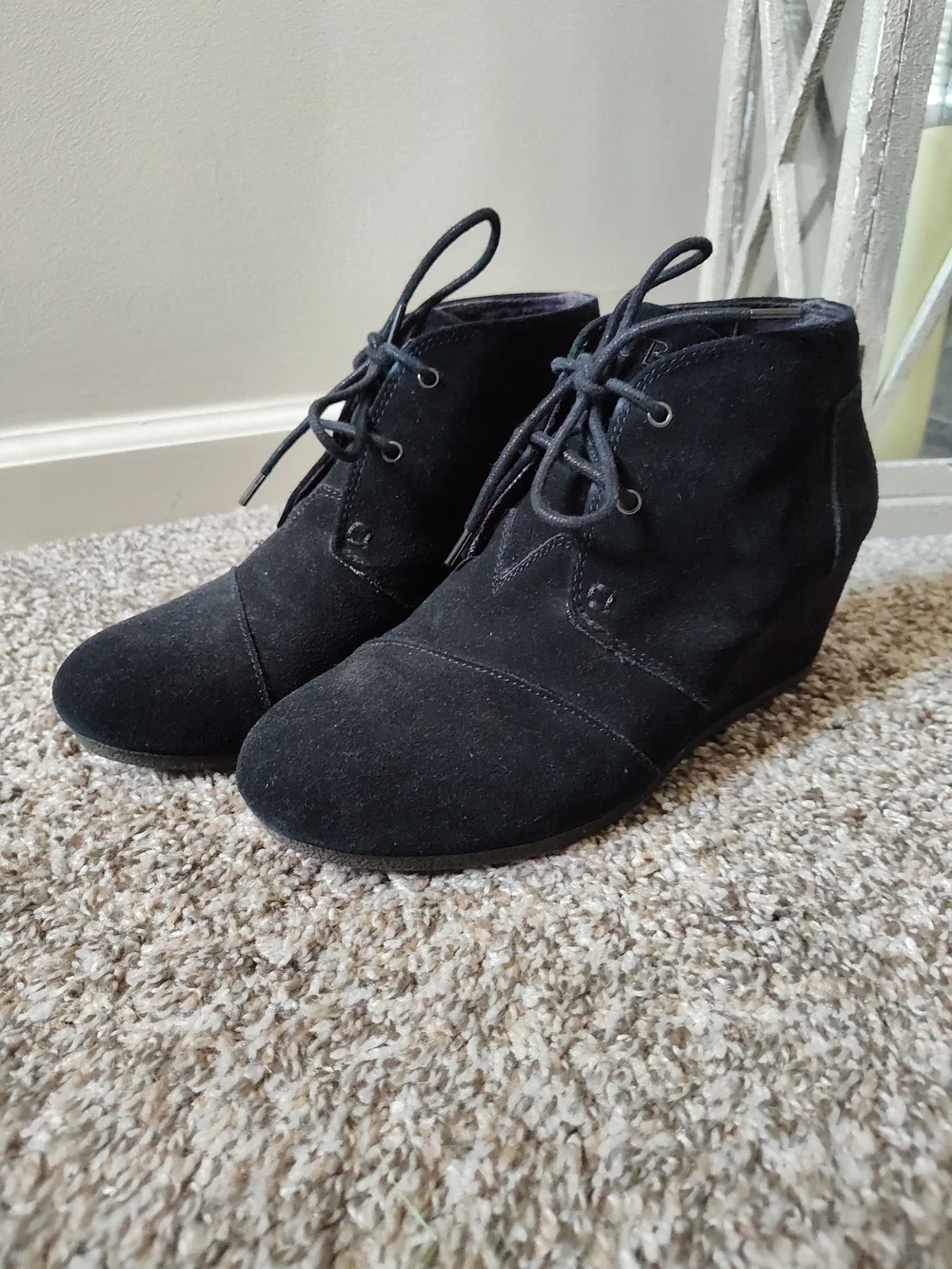 BOBS from Skechers suede upper