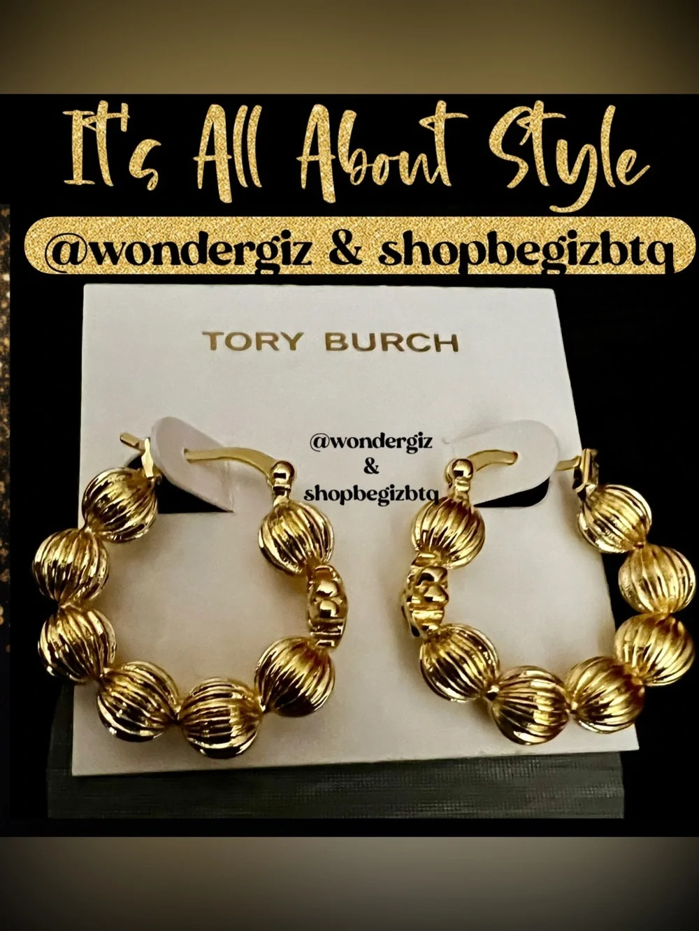 Tory Burch goldtone do any