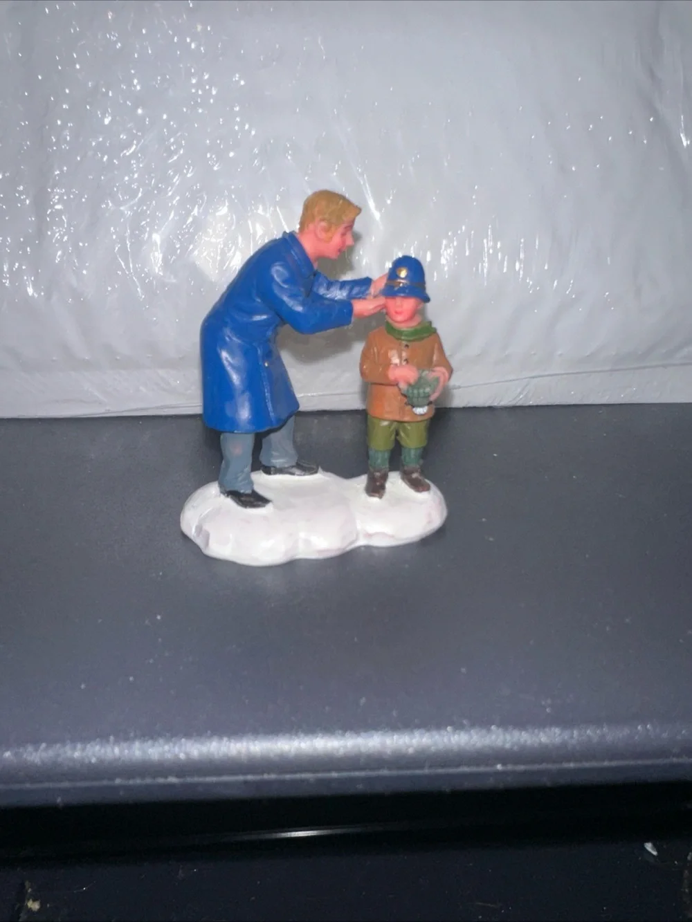 Lemax Boy Policeman The New Recruit Christmas Village No Box