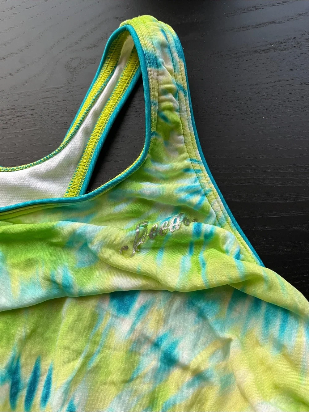 Speedo girls lime