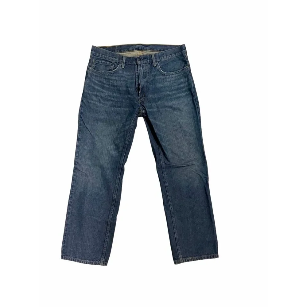 100% Cotton Men’s Levi’s 559 Jeans 36X30 Relaxed Straight Medium Wash