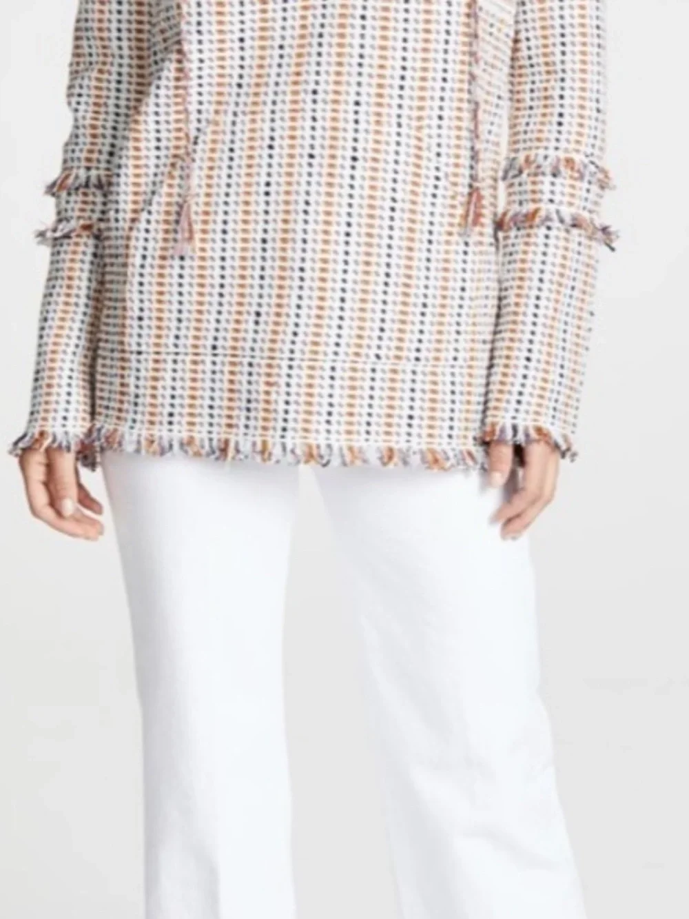 Tory Burch woven hooded