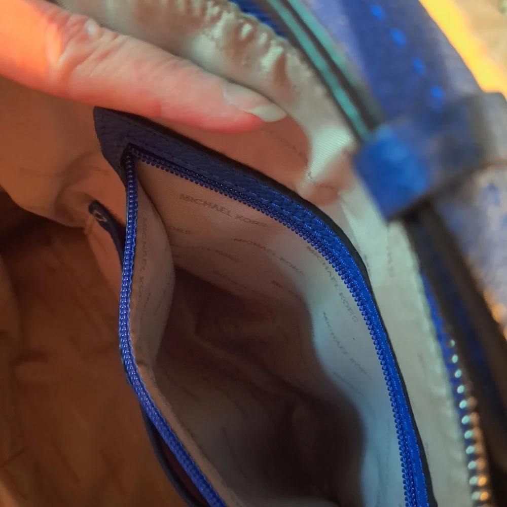 Michael Kors photo pockets strap