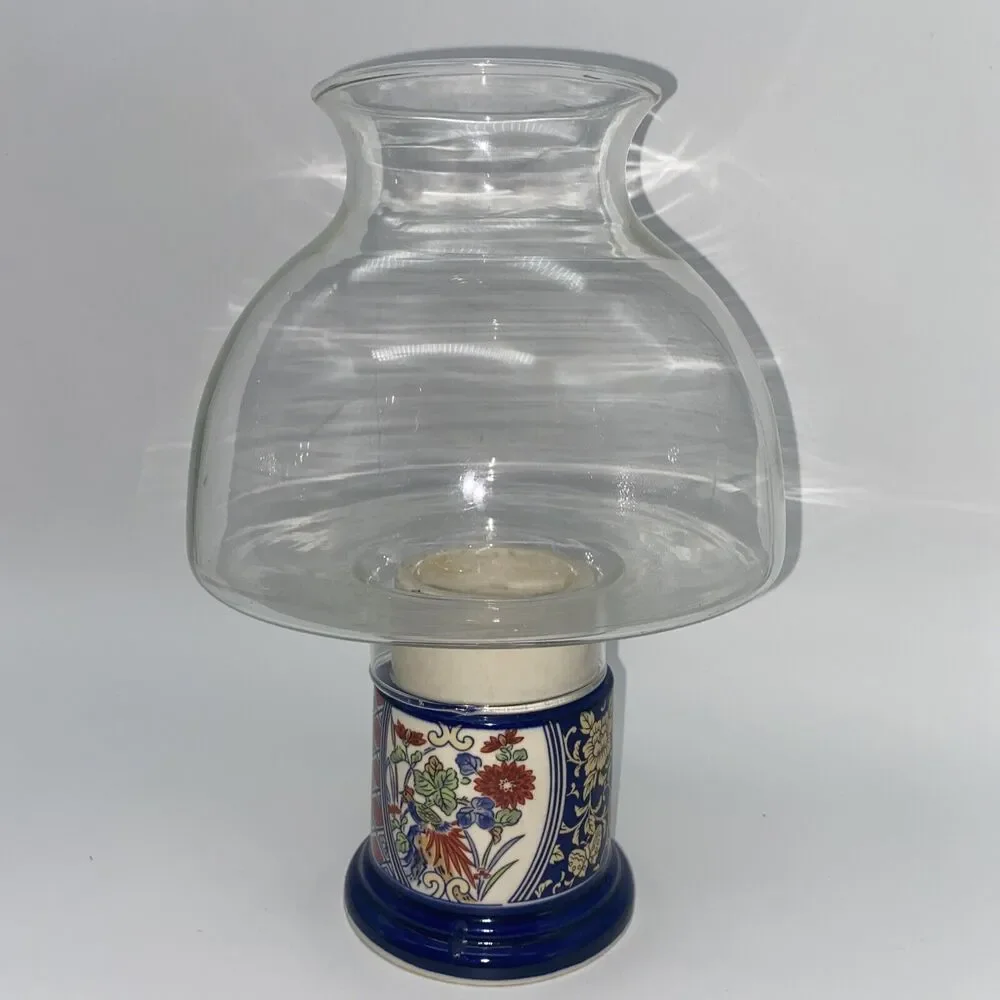 Vintage Gailstyn-Sutton Towle Japanese Votive Candle Holder With Glass Shade 10