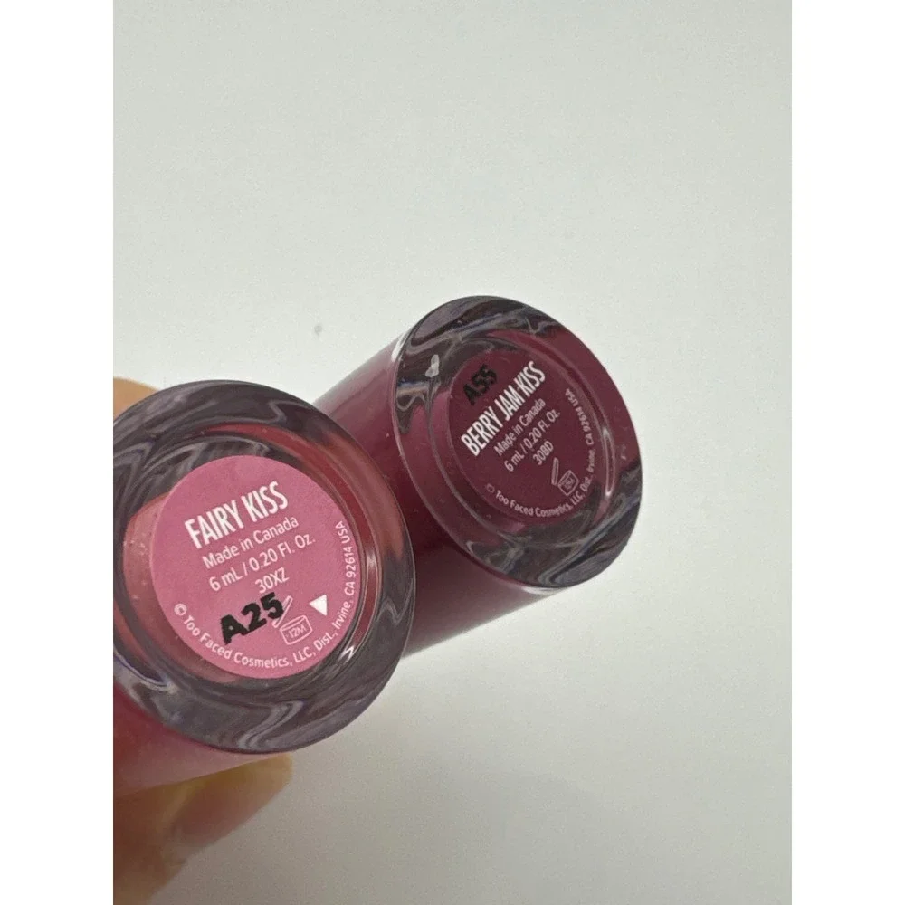 Too Faced Pillow Balm Dream Duo Limited Edition Lip Balm Fairy Berry Jam‎ Kiss