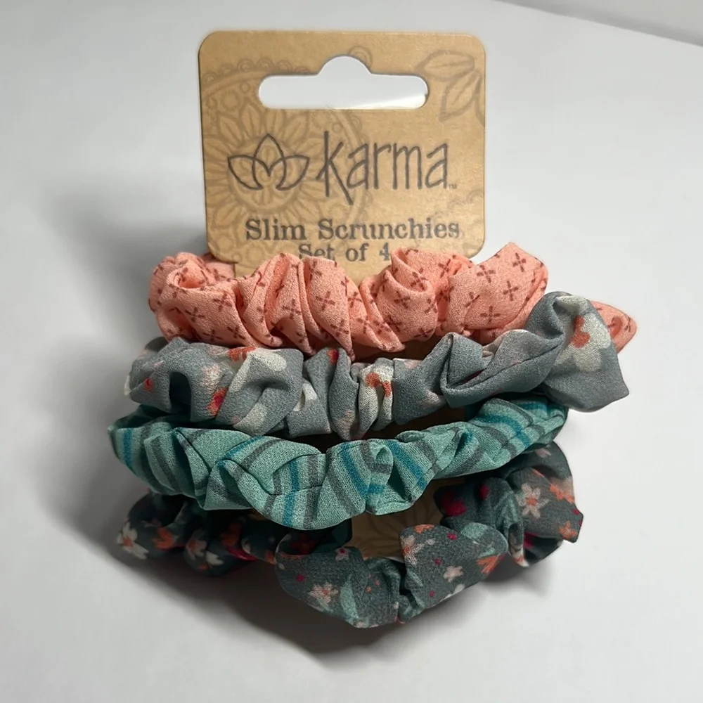 Karma Slim Scrunchies - Wildflower  - 1059