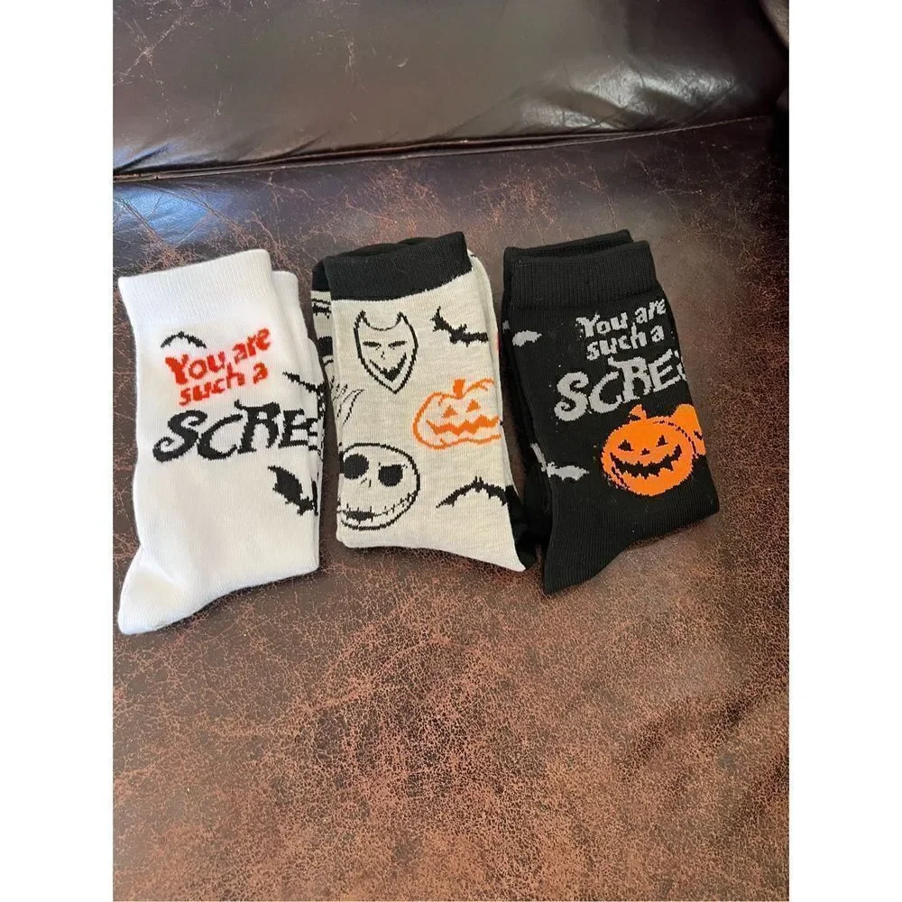 Disneys The Name ghtmare Before Christmas Ankle Socks Set of 3