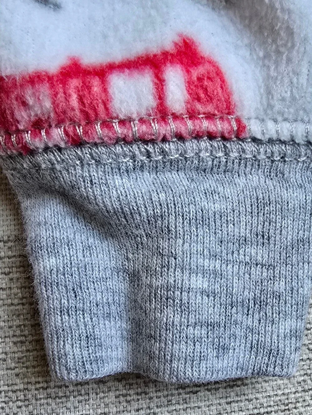 Carters footed firetruck