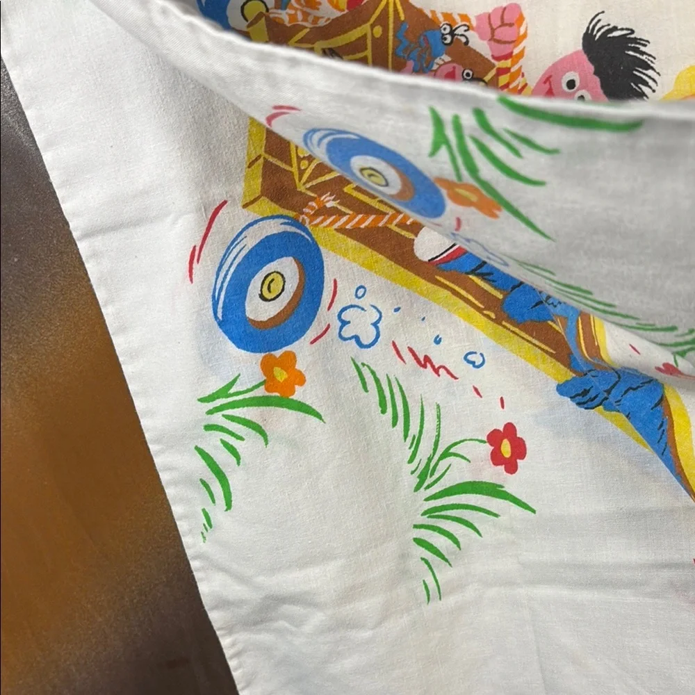 Sesame Street white pillowcases