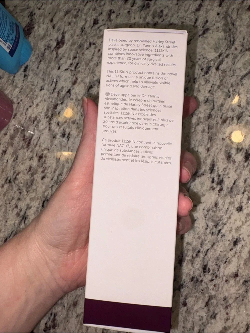 111SKIN skin use box