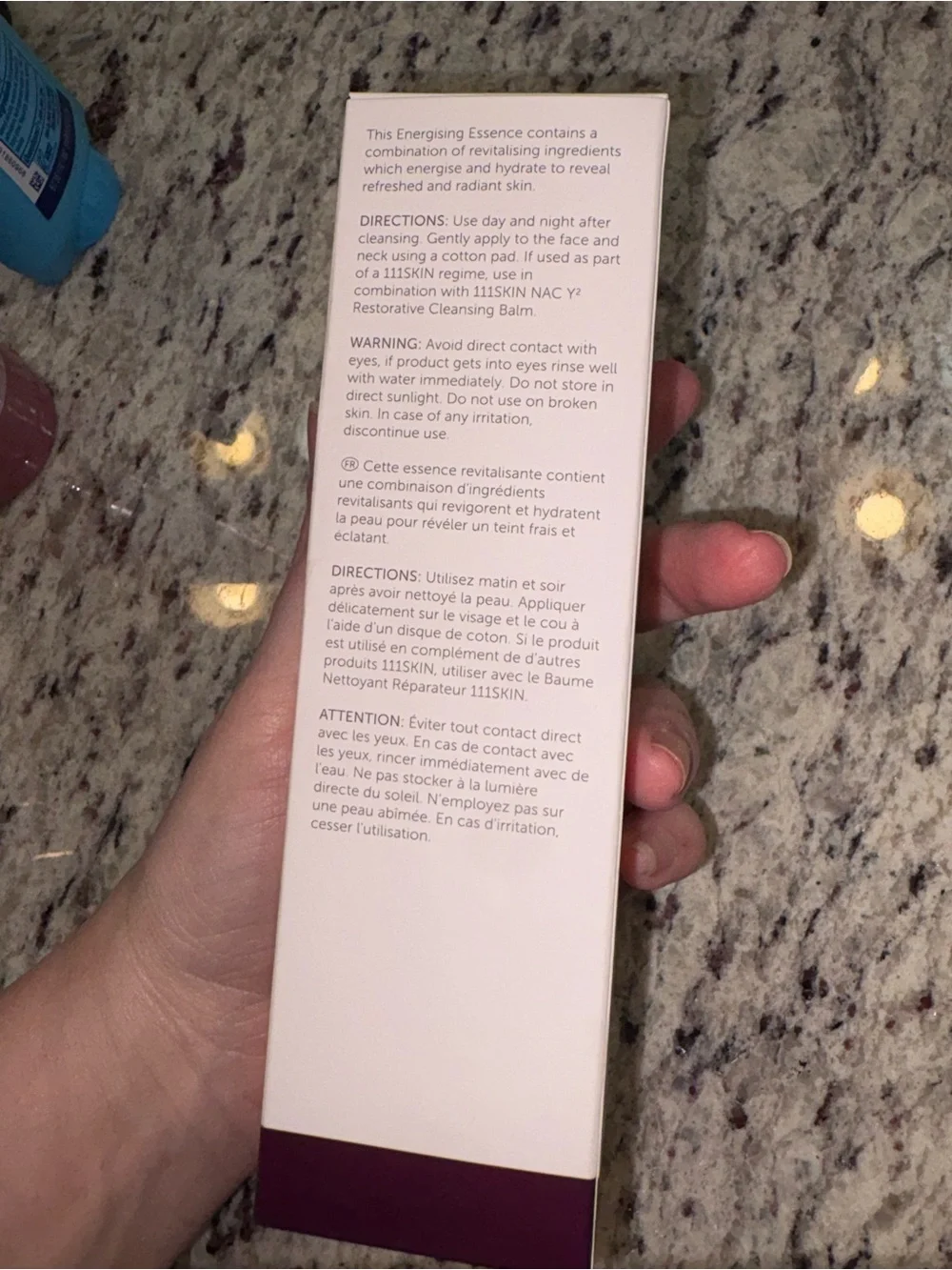 111SKIN energize white