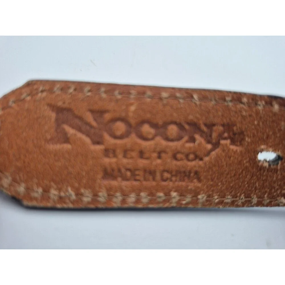 Rhinestone Stud Leather Dog Collar Western Style Adjust Pre-owned NoonA China