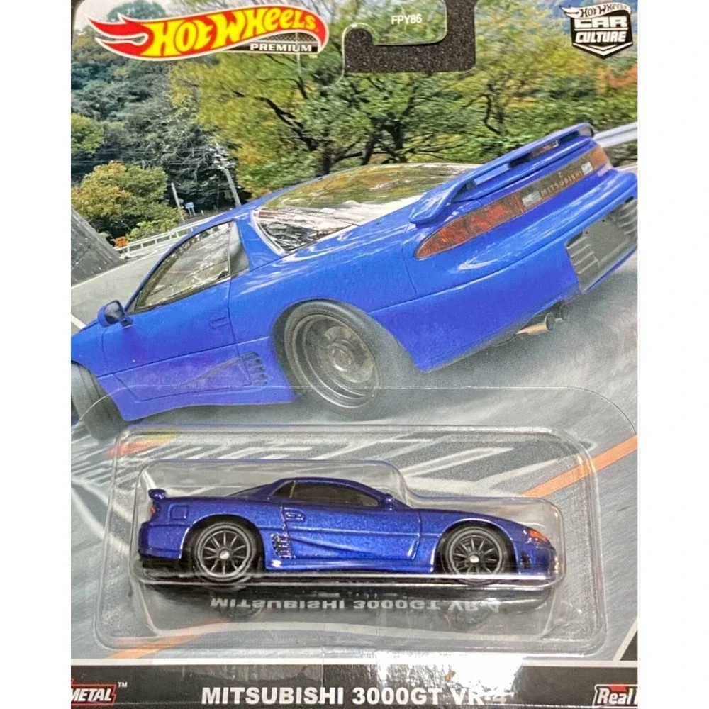 Hot‎ Wheels Premium Mitsubishi 3000GT VR-4 Mountain Drifters 2/5 Blue NIP 2022