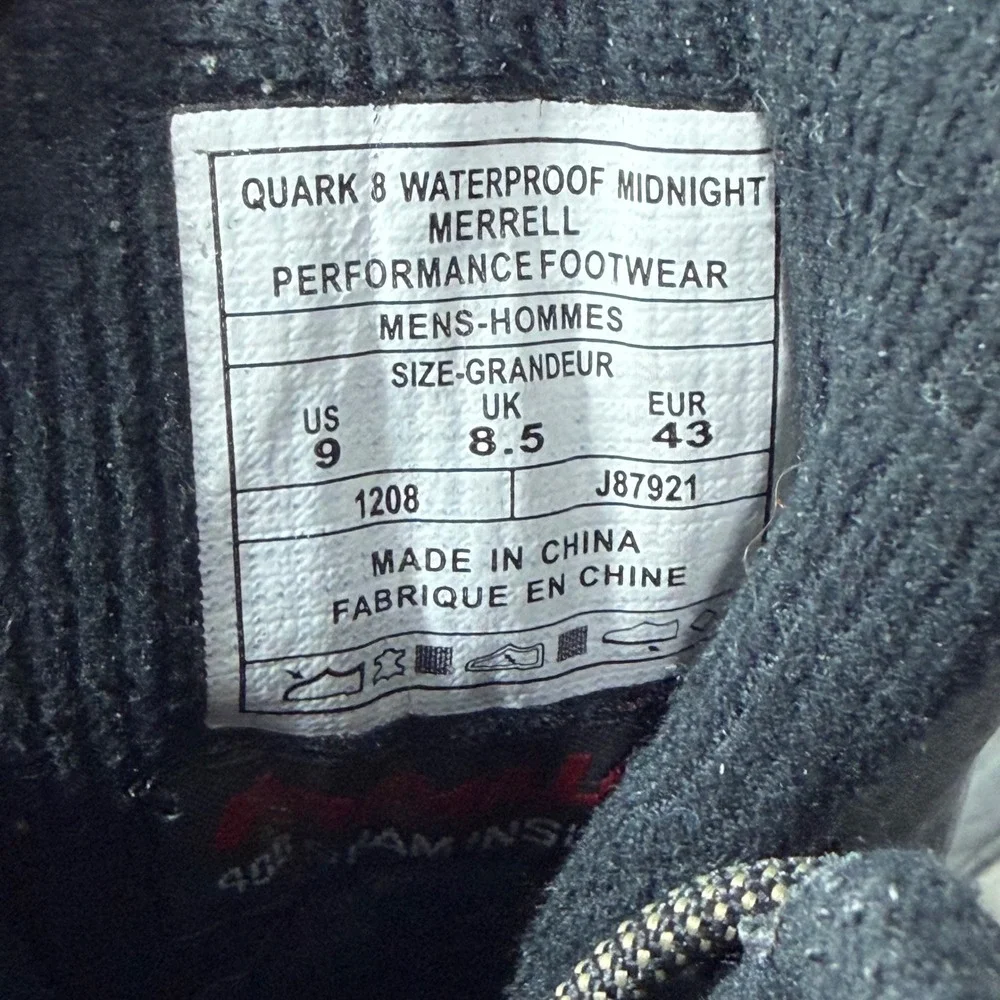 Merrell quark waterproof