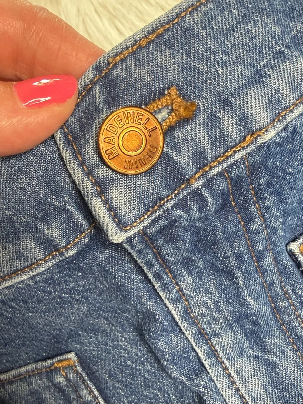 Madewell dark wash