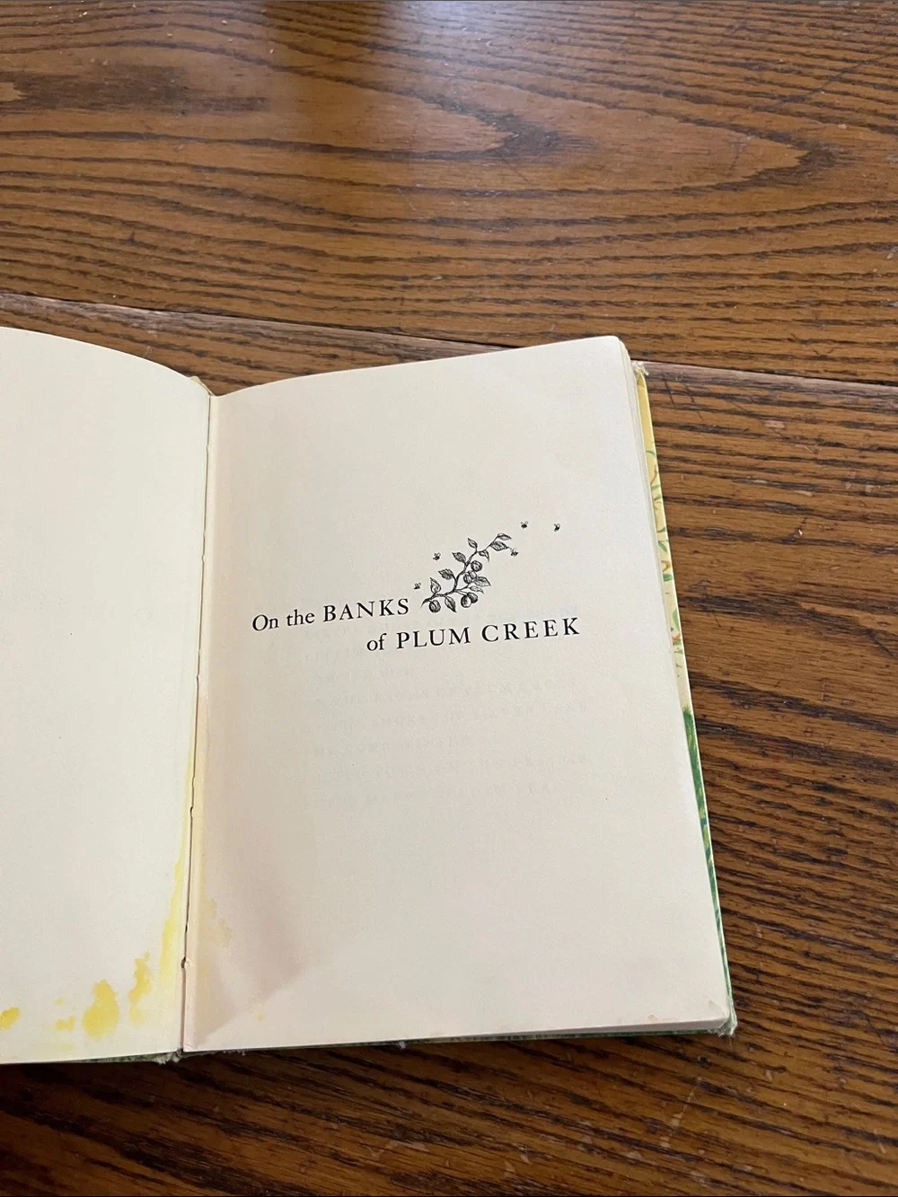Vintage laura Ingalls hard cover book classic children’s