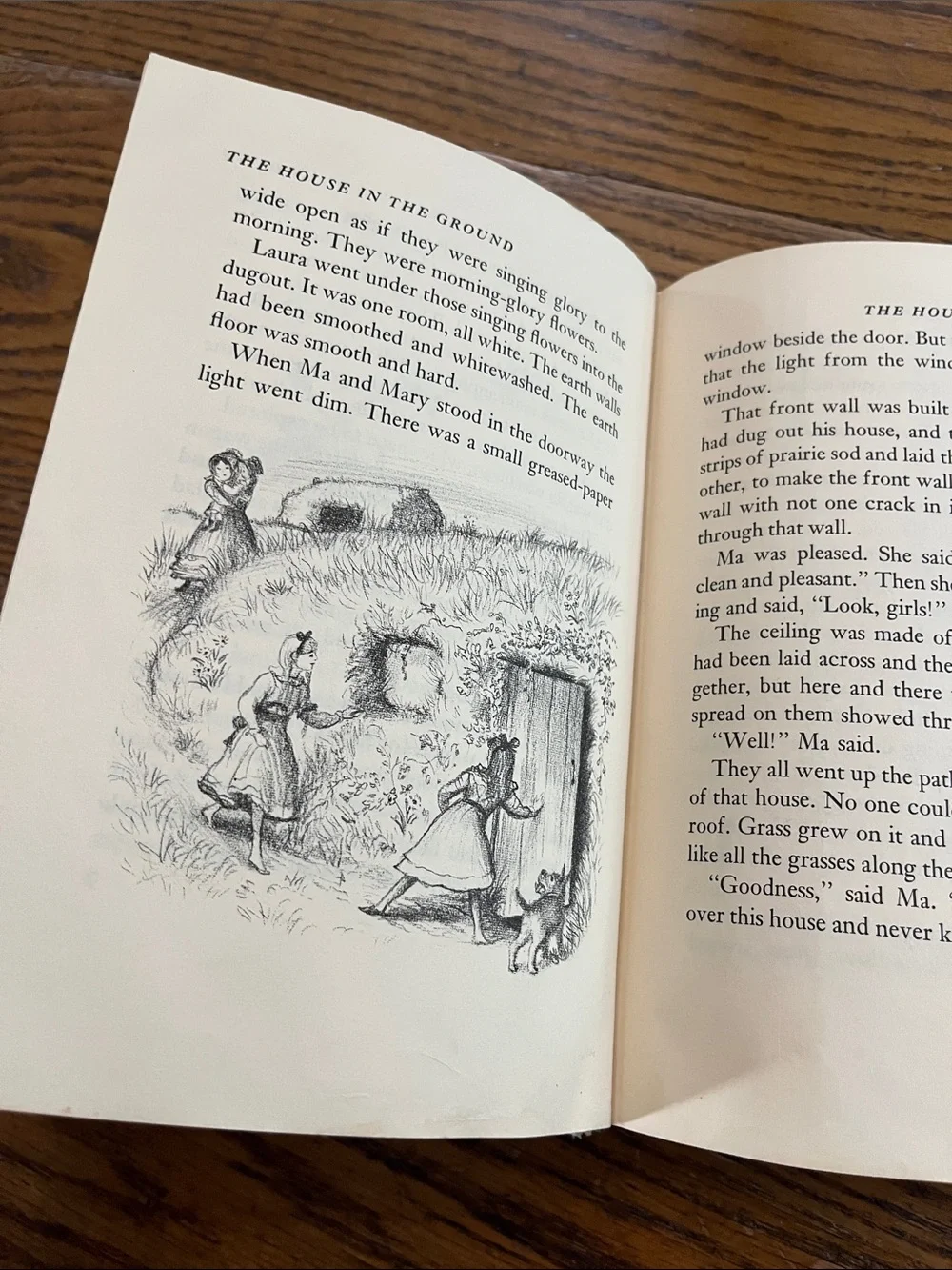 Vintage laura Ingalls hard cover book classic children’s