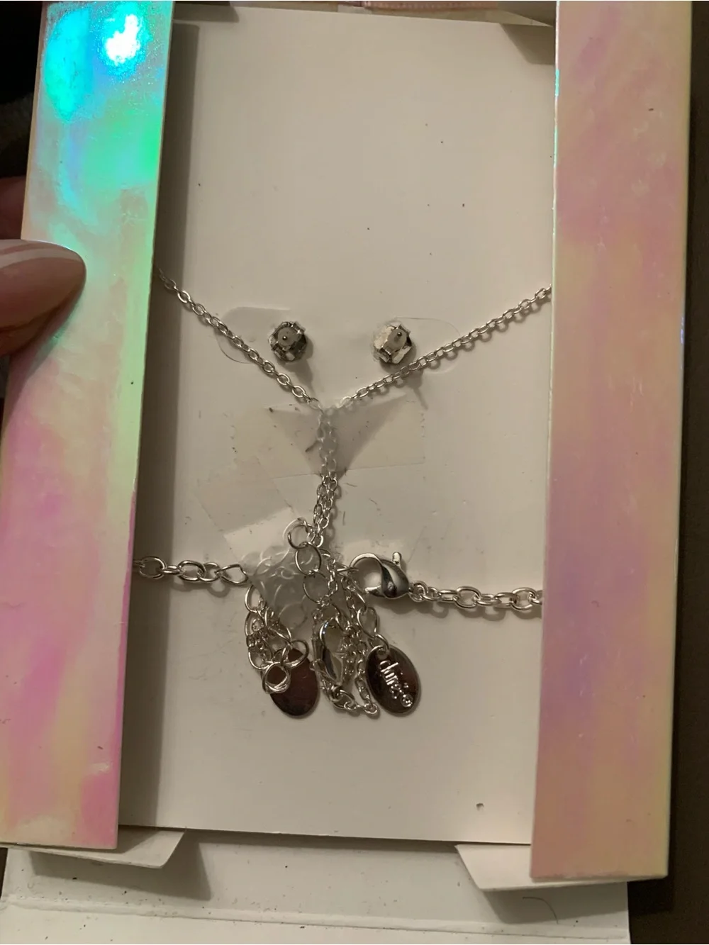 Claires matching locket