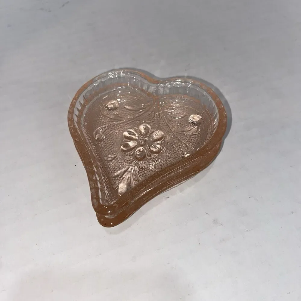 Indiana Glass two heart