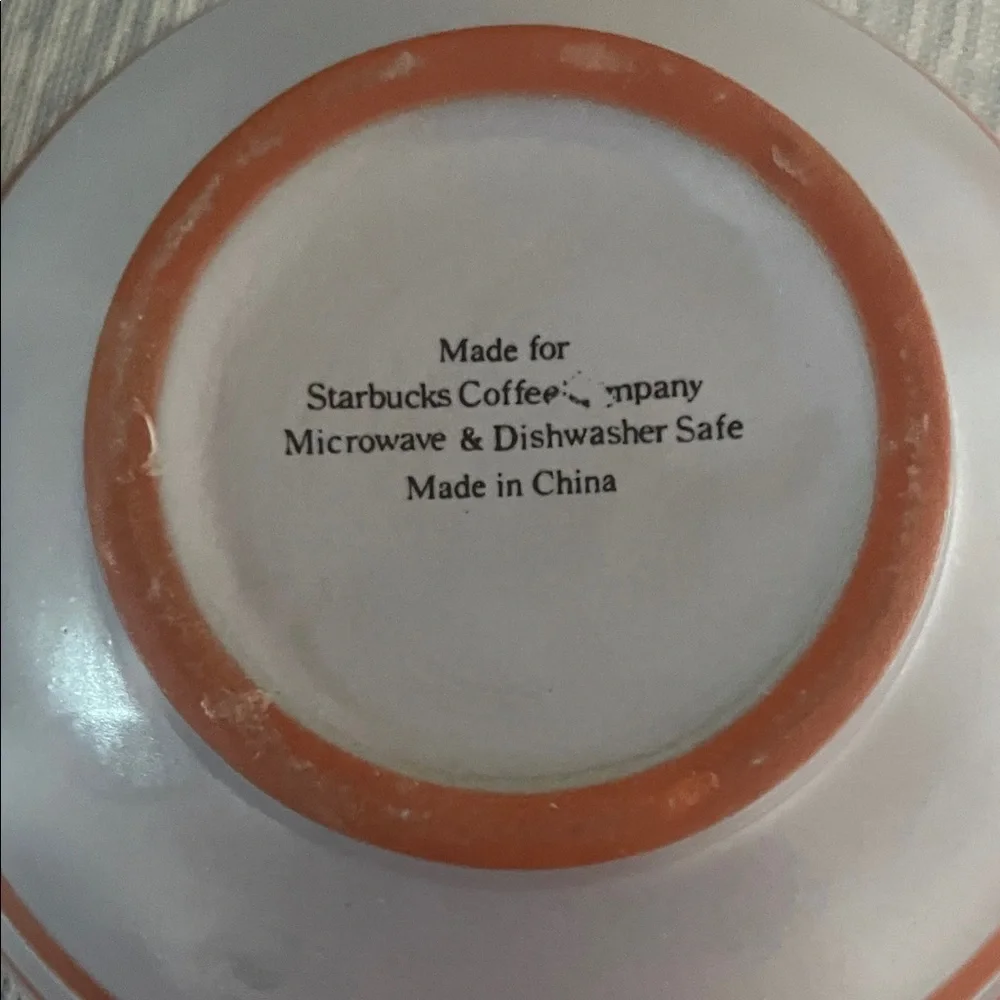 Starbucks set stoneware