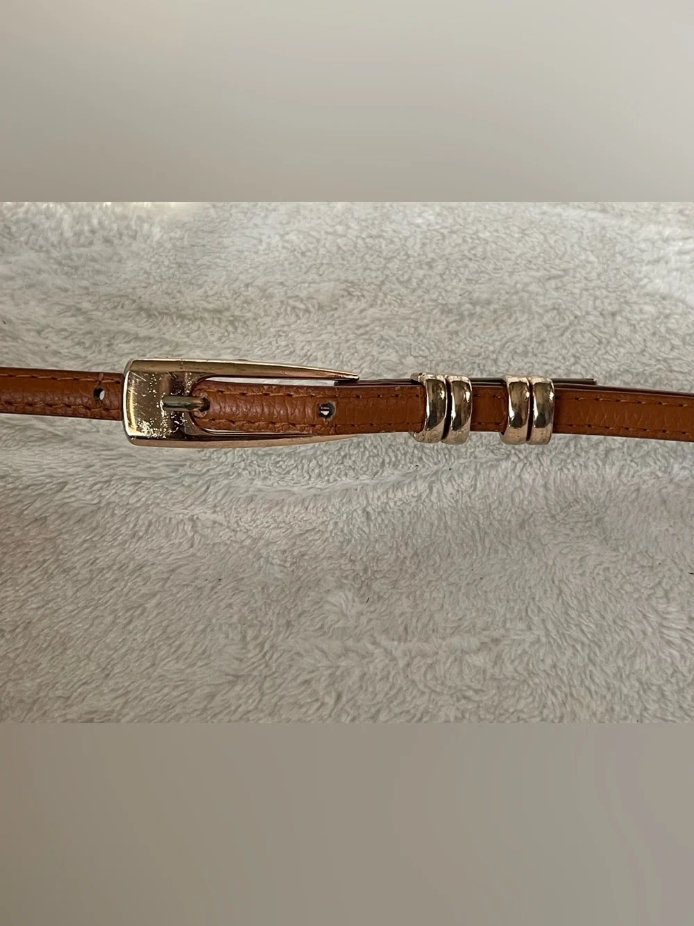 Vintage leather thin