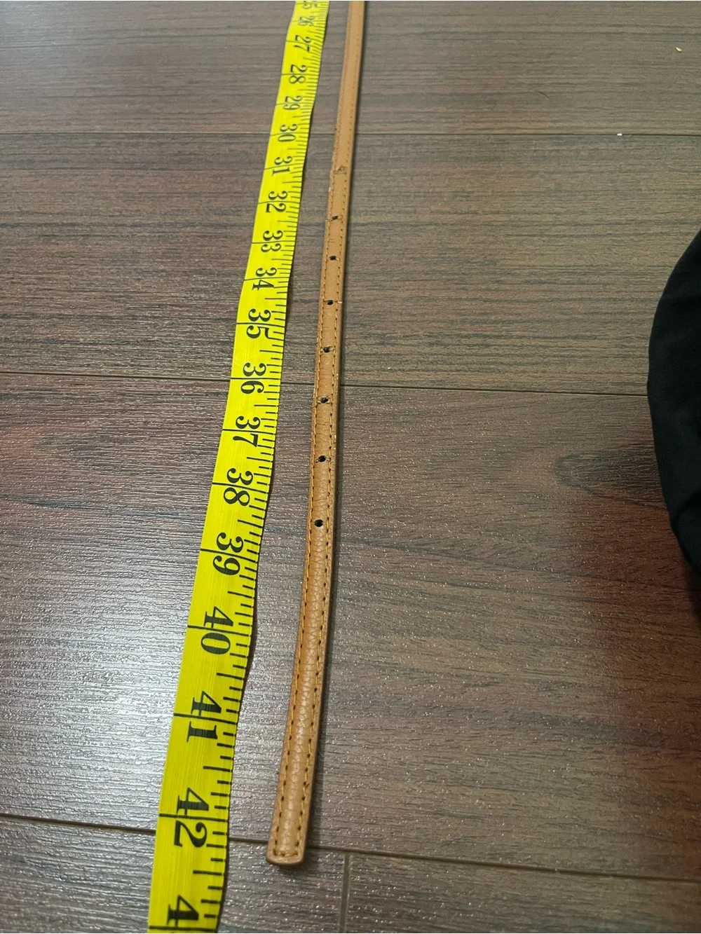 Vintage leather thin