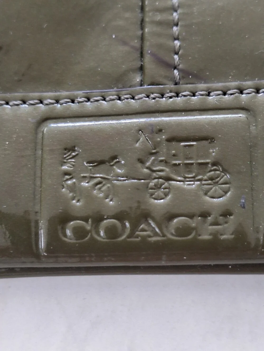 Coach pre owned