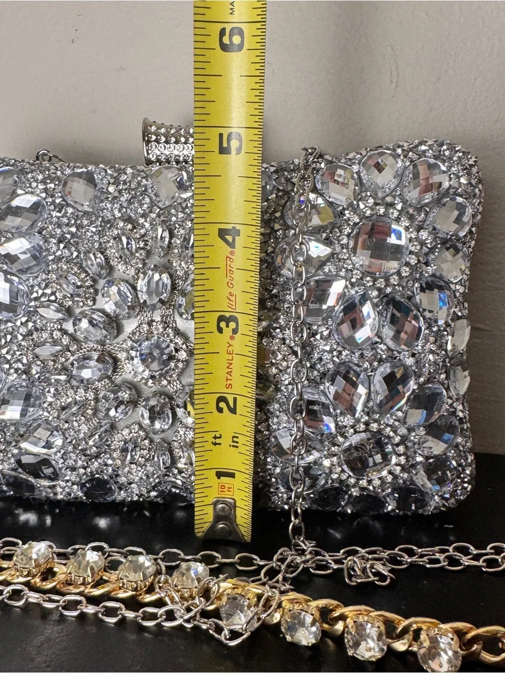 N/A sparkling silver