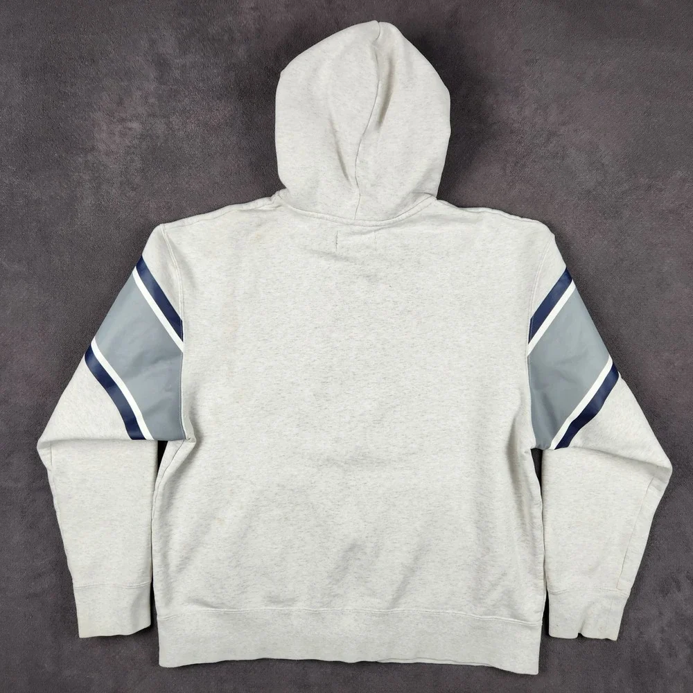 Jordan Paris Saint-Germain Fleece Hoodie Mens XL Gray Full‎ Zip DB6481-051