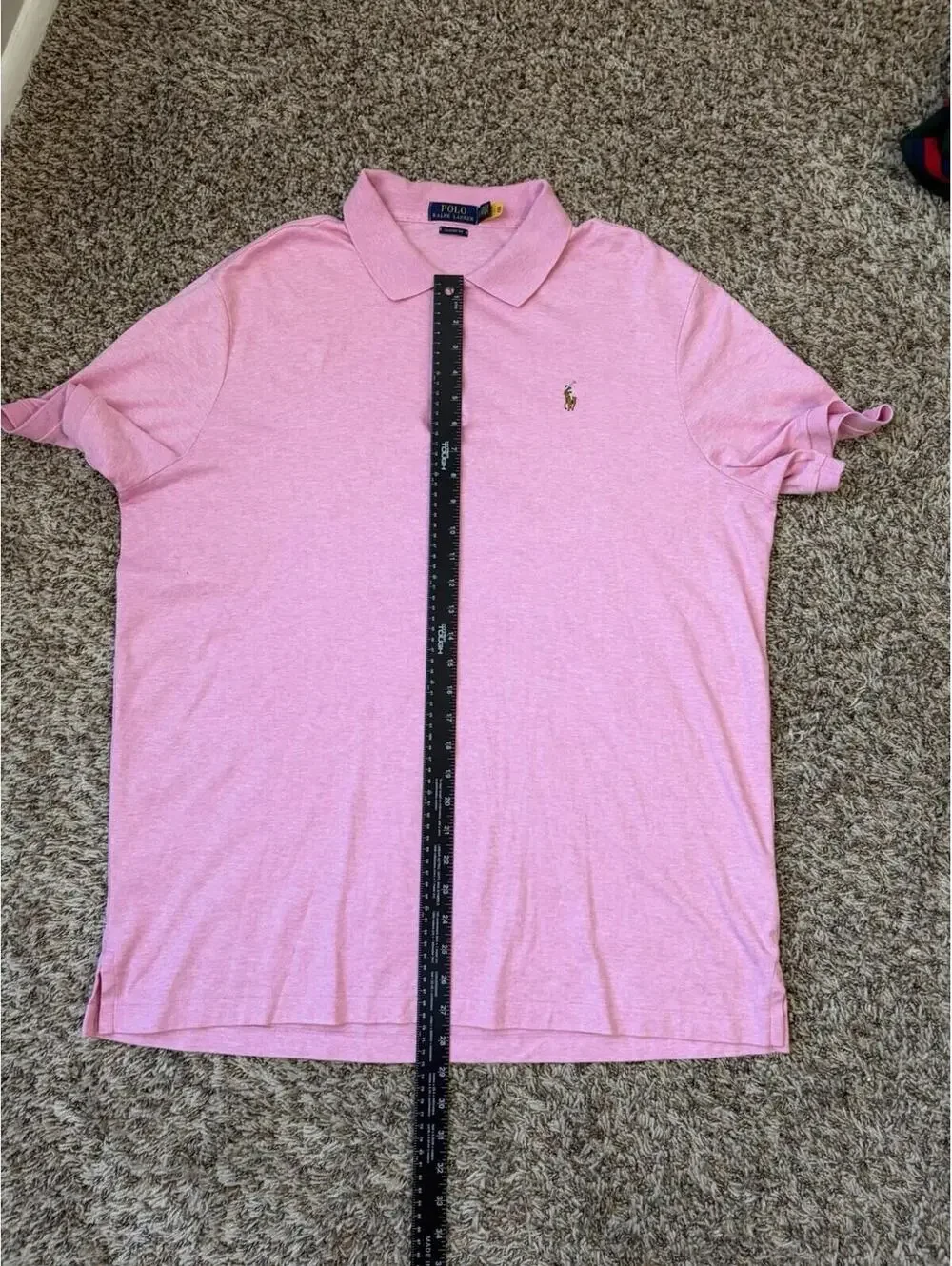 Lot of 2 - Polo Ralph Lauren Men’s Size XL Polo Shirts Cotton Short Sleeve Pony