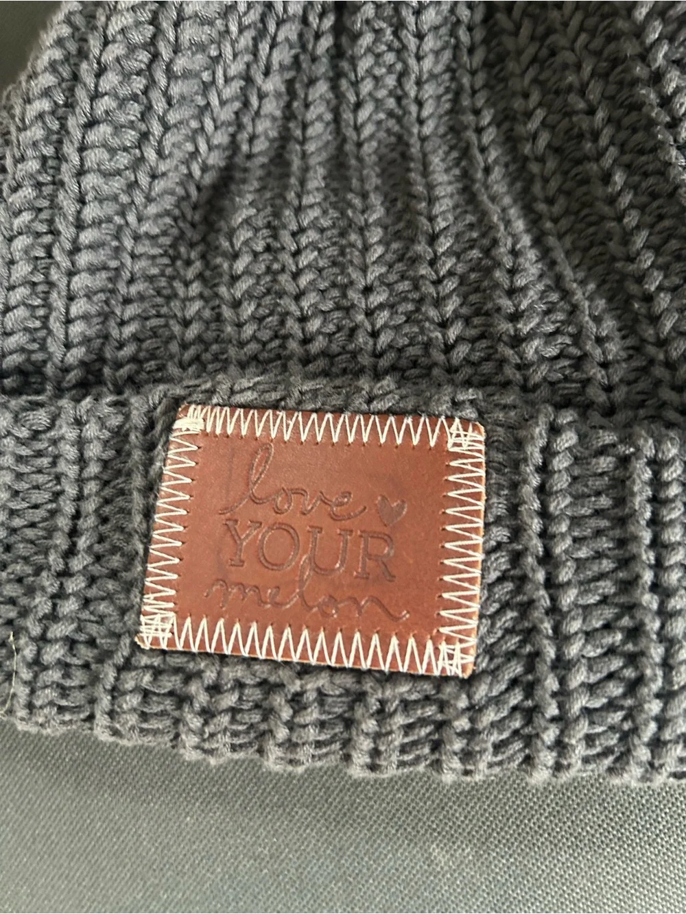 Love Your Melon charcoal ribbed