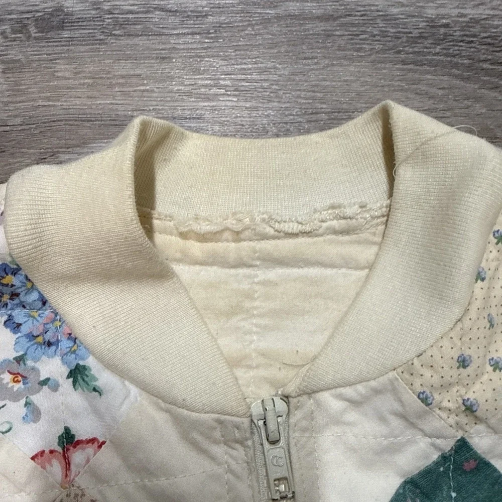 Handmade vintage quilted