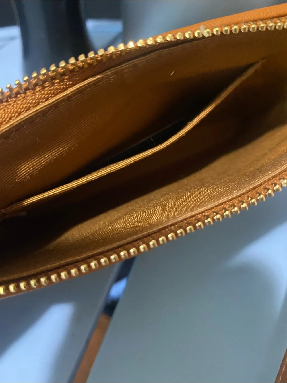 Coach wristlet pouch