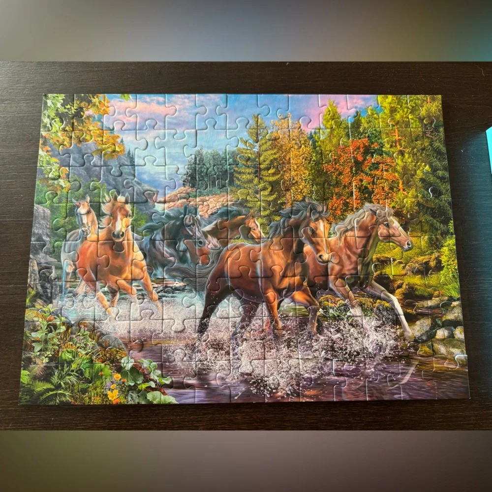 Ravensburger Puzzle with Horses