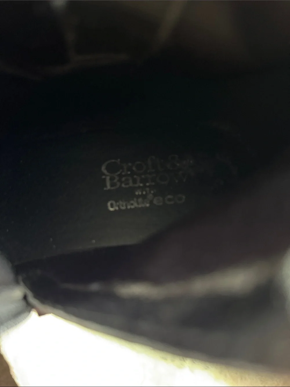 croft & barrow sleek black