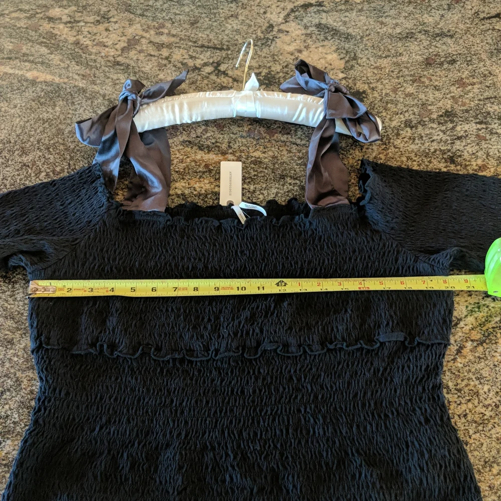Anthropologie solid black