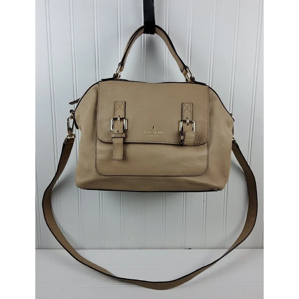 Kate Spade Cruiser Allen Street Raquelle Leather Satchel Shoulder Handbag Purse