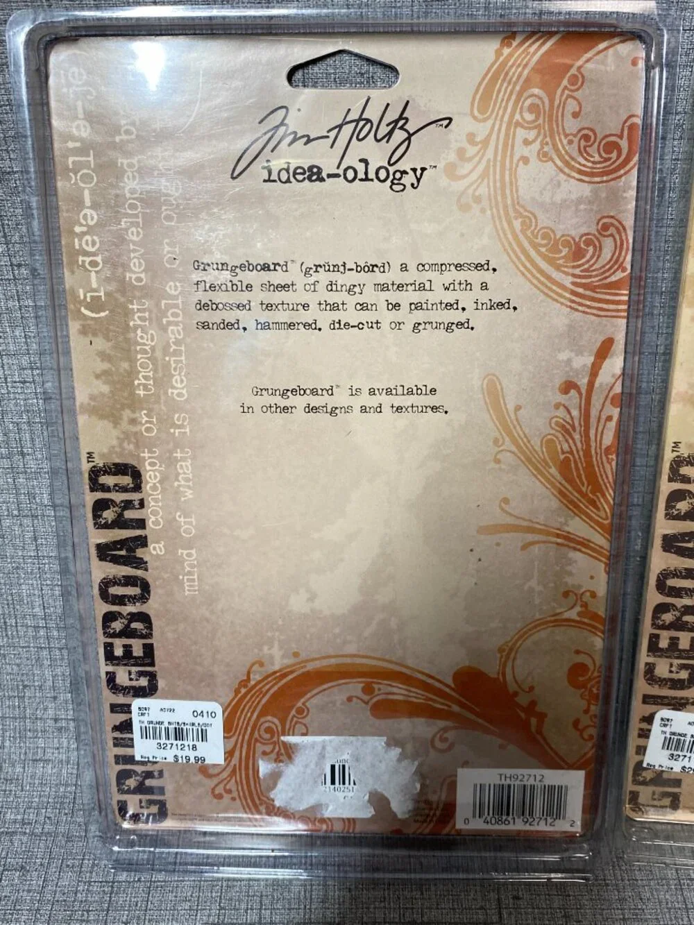Tim Holtz idea-ology both items
