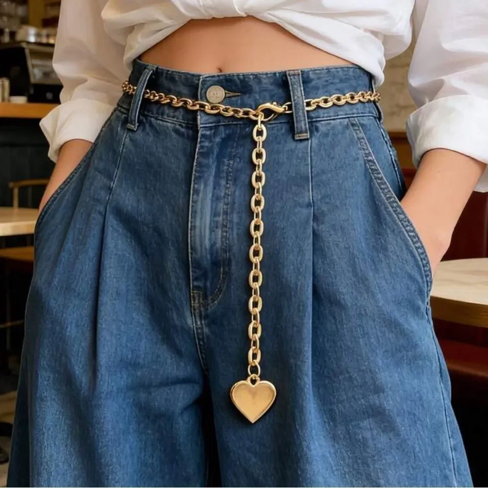 Heart Chain Belt M1570