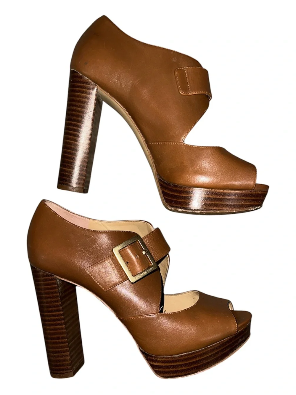 Michael Kors sleek cognac