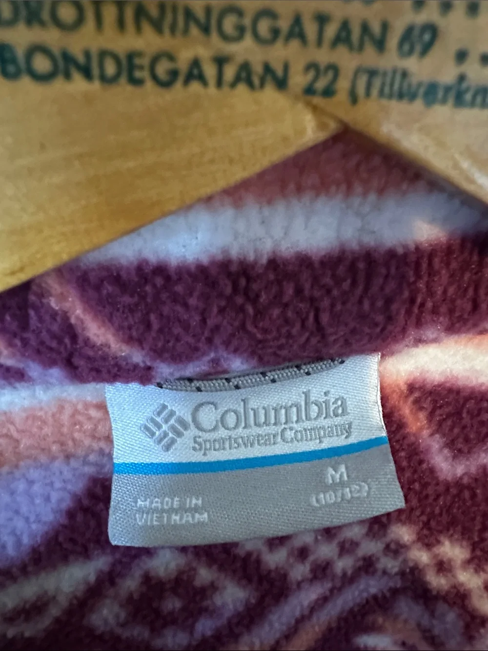 Columbia purple pink
