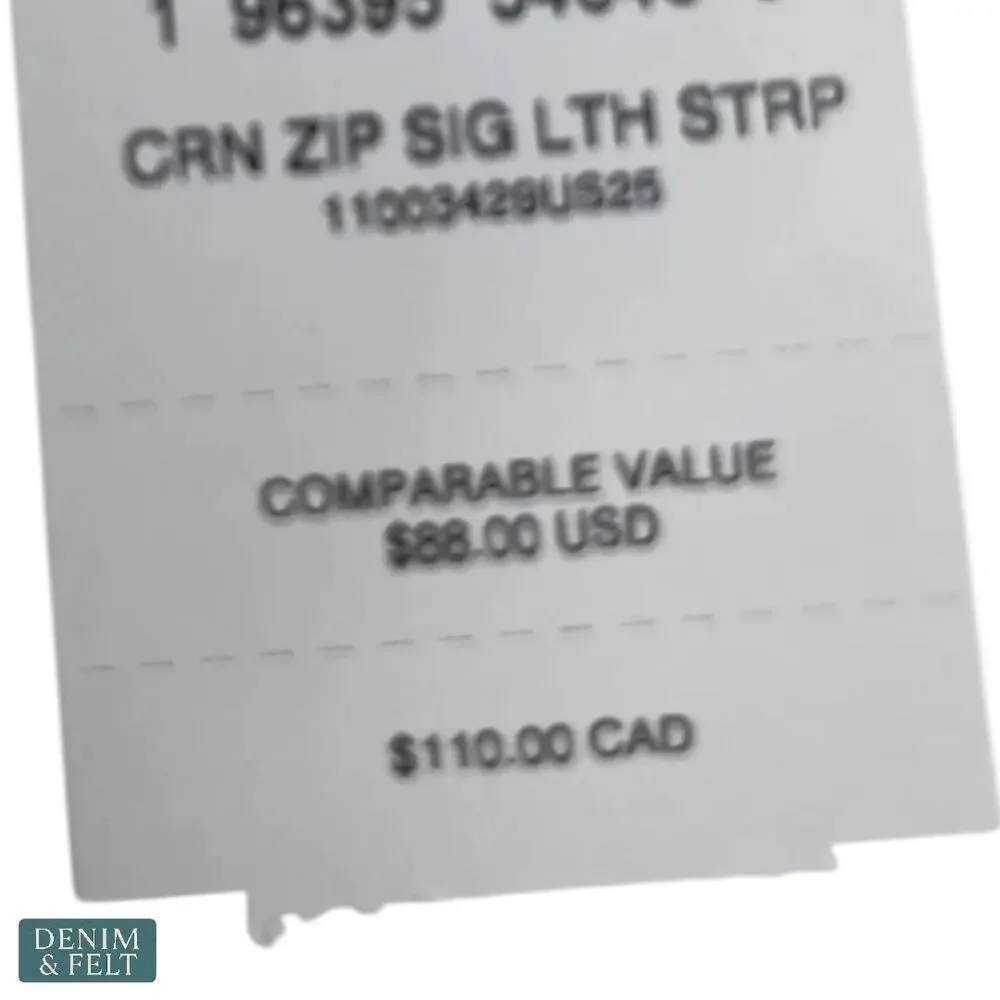 Coach item details