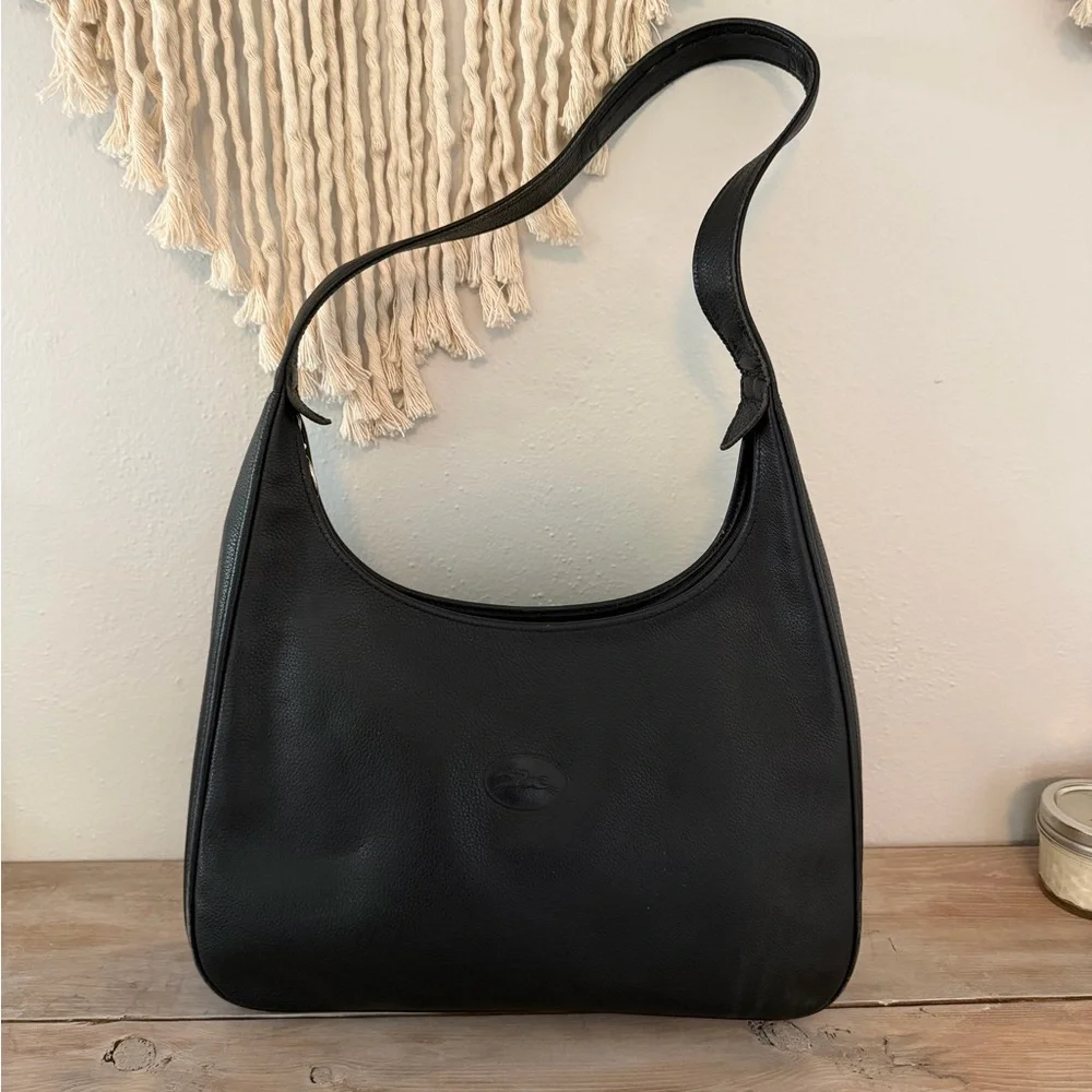 Longchamp sleek leather