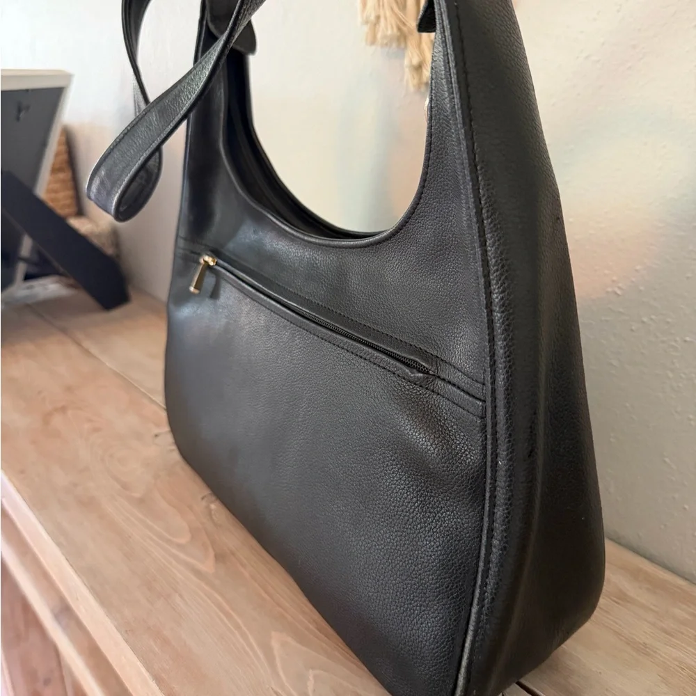 Longchamp sleek leather