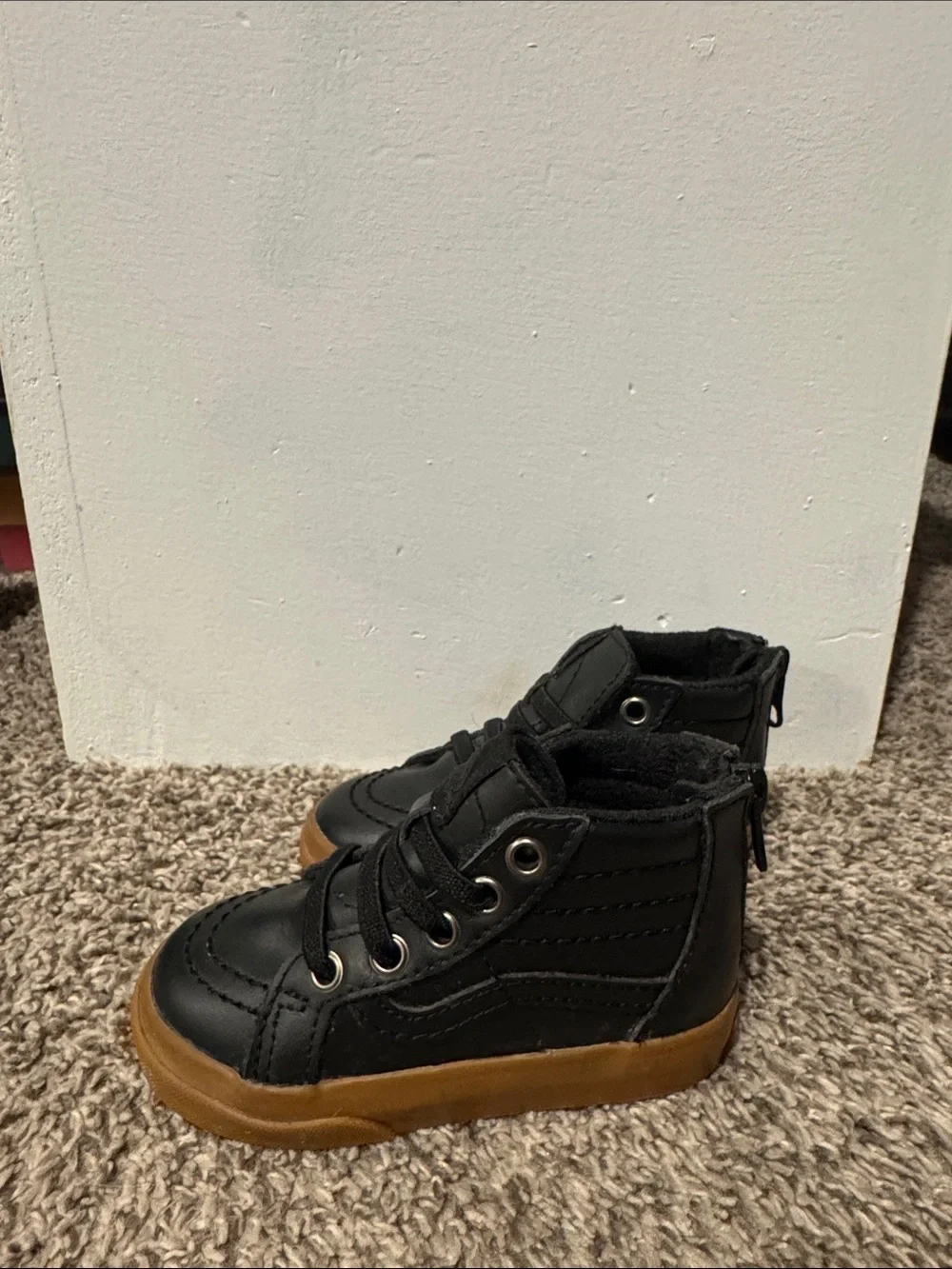 Vans toddler leather