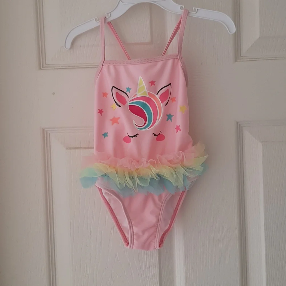 Toddler unicorn bathing suit