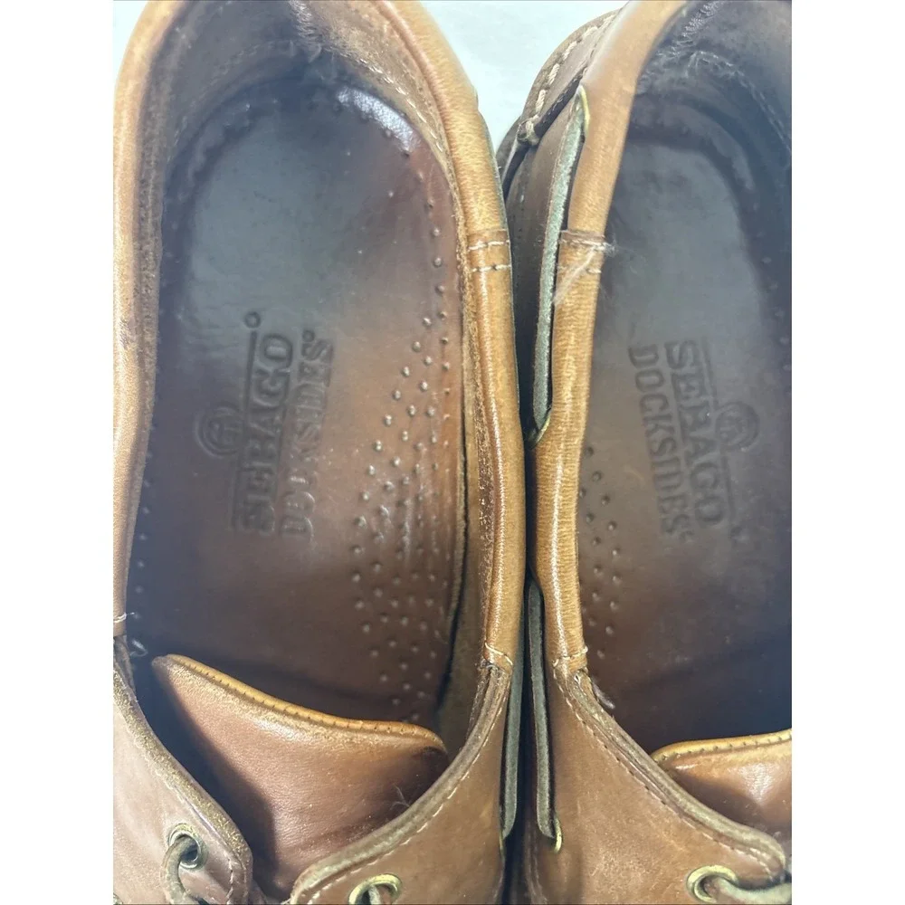Sebago docksides waxed
